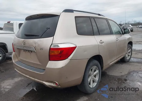 2008 Toyota Highlander from USA, damaged, VIN JTEDS41A482025666